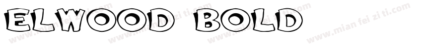 Elwood Bold字体转换